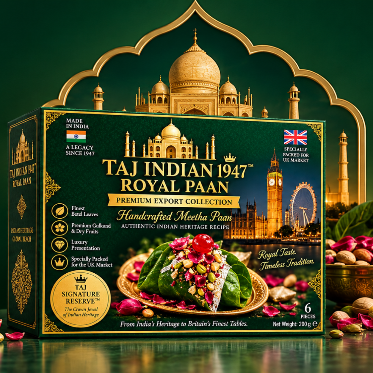 Taj Indian 1947 Royal Paan